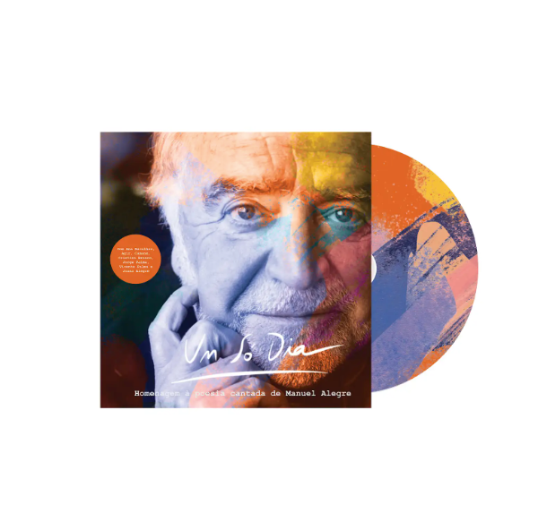 Joana Alegre - CD "Um Só Dia - Homenagem à Poesia cantada de Manuel Alegre" - AUTOGRAFADO POR JOANA ALEGRE