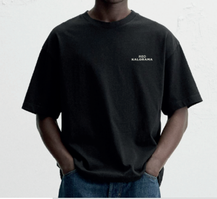 MEO KALORAMA T-shirt Preta com Cartaz 2025