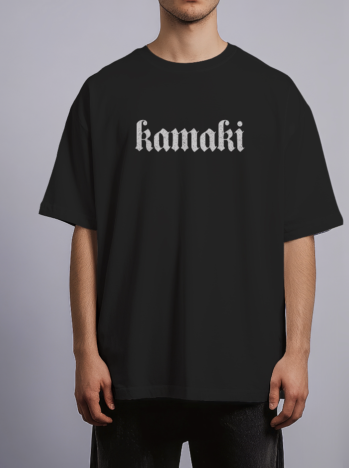 KAMAKI - T-shirt Preta