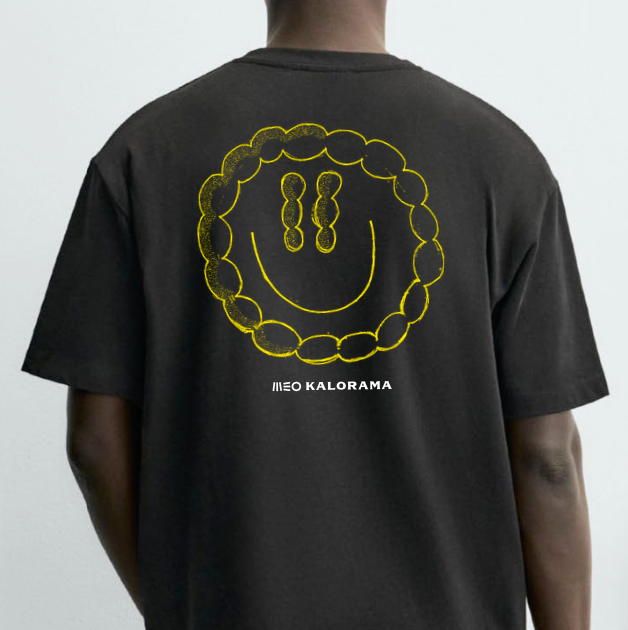 MEO KALORAMA T-shirt Preta SMILE 2026 - Collect at merch stand