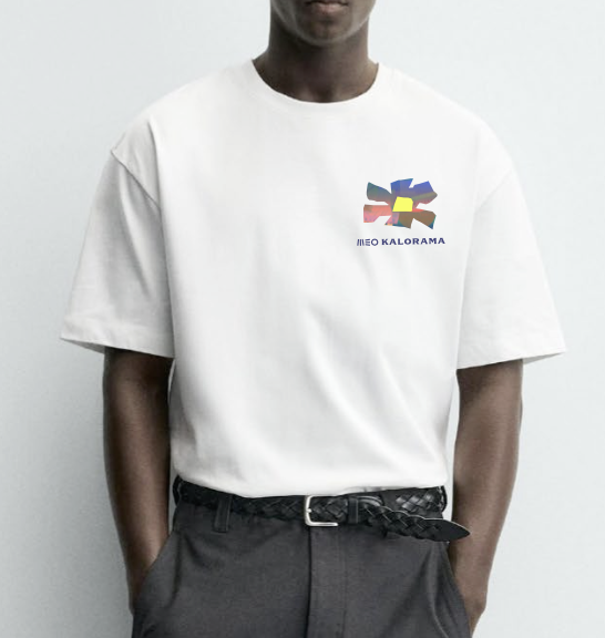 MEO KALORAMA T-shirt Branca FLOWER 2026 - Collect at merch stand