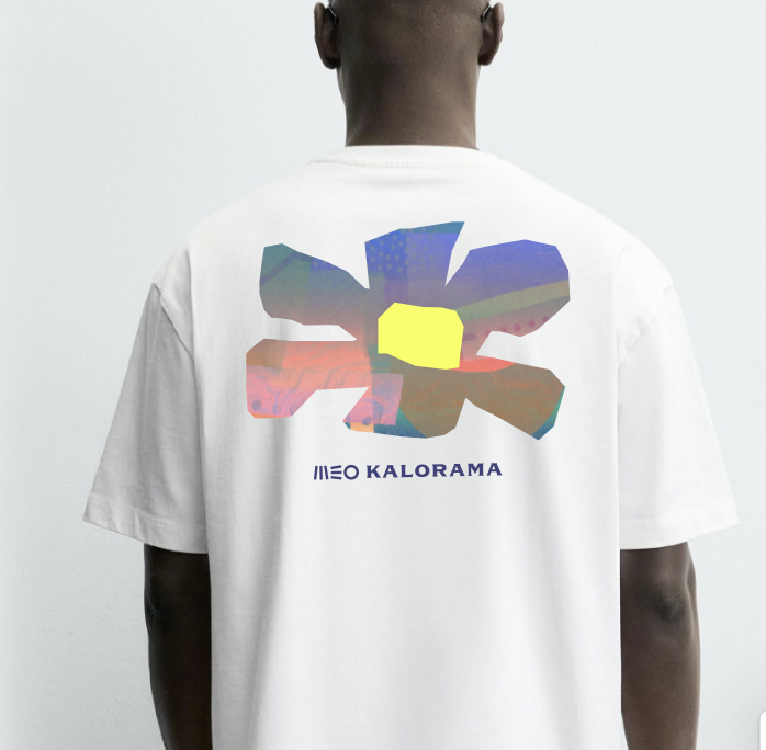 MEO KALORAMA T-shirt Branca FLOWER 2026 - Collect at merch stand