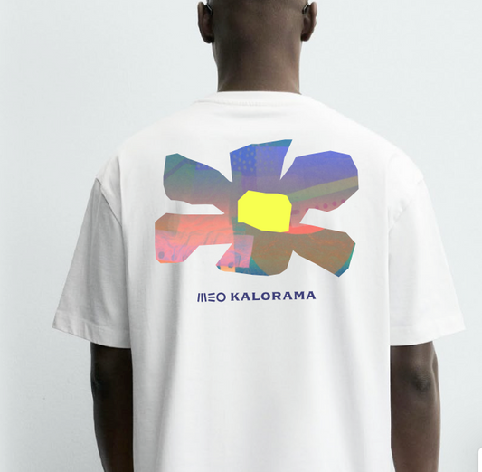 MEO KALORAMA T-shirt Branca FLOWER 2026 - Collect at merch stand