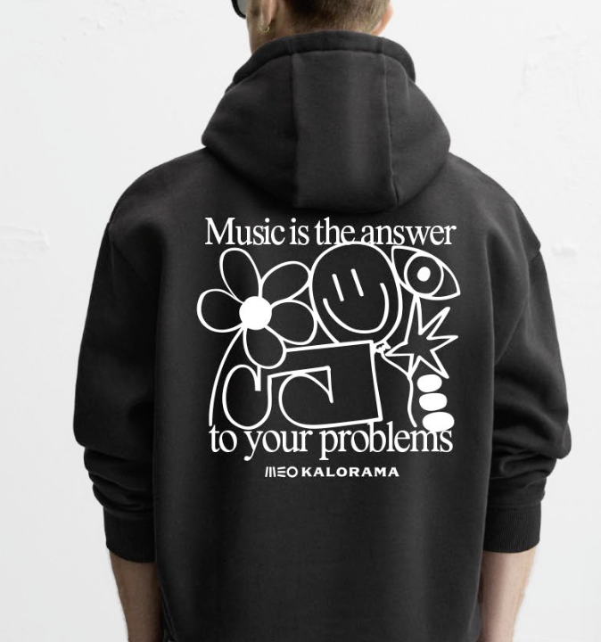 MEO KALORAMA Hoodie MUSIC IS 2026 - Collect at merch stand