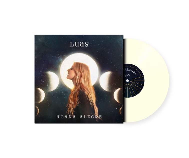 Joana Alegre - Vinil "LUAS" - AUTOGRAFADO