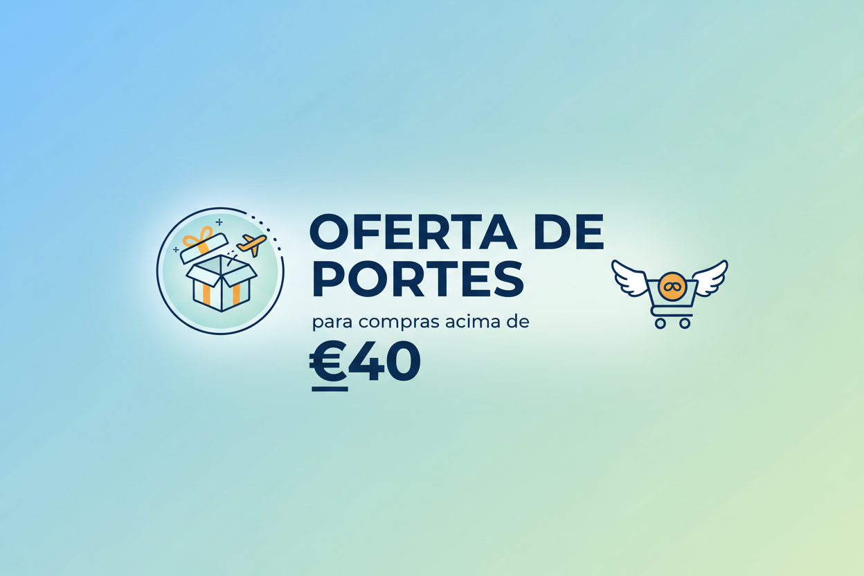 Oferta de Portes para compras acima de €40